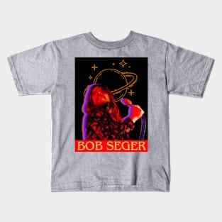 Bob Seger singing in the moon Kids T-Shirt